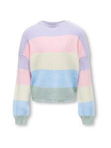 KIDS ONLY - Kampsun KogSandy - LAVENDULA STRIPES:ROSEATE / BIRCH / BLUE BELL / JADEITE KIDS ONLY - Kampsun KogSandy - LAVENDULA STRIPES:ROSEATE / BIRCH / BLUE BELL / JADEITE | Stockmann