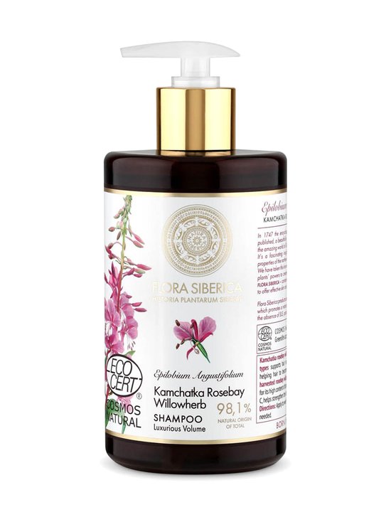 Flora Siberica Kamchatka Rosebay Willowherb Volume -shampoo 480 ml