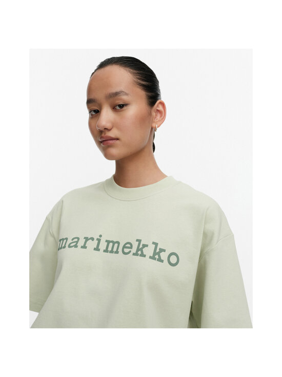Marimekko - Veisto Logo Placement T-krekls - 660 LIGHT GREEN LIGHT GREEN | Stockmann - photo 4