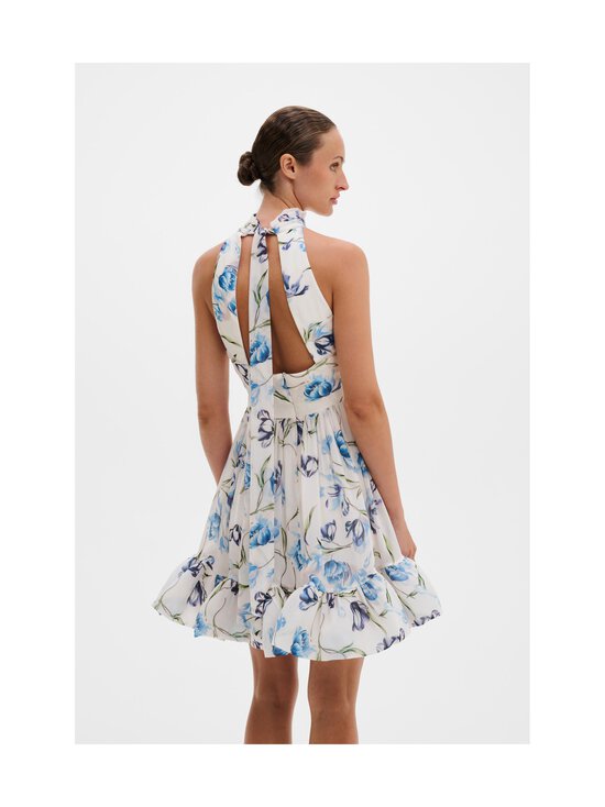 Malina - Fern Halterneck Ruffled -minimekko - 12095 TULIP BLUE | Stockmann - photo 4