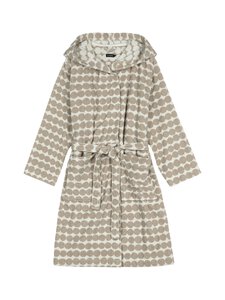 Marimekko - Räsymatto-hupullinen kylpytakki - 180 BEIGE, WHITE Marimekko - Räsymatto-hupullinen kylpytakki - 180 BEIGE, WHITE | Stockmann