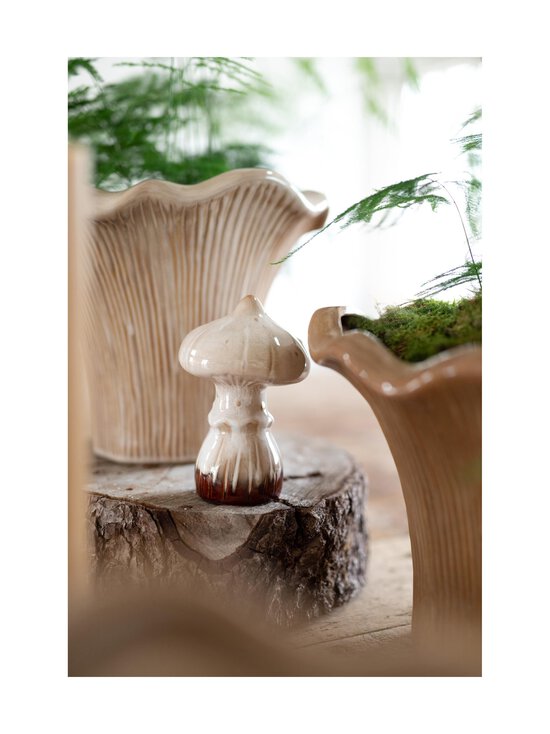 Wikholm Form - Mushroom-puutarhakoristeet 9,5 x 15 / 11 x 10 / 10 x 11 cm - BEIGE MELANGE - photo 5 Wikholm Form - Mushroom-puutarhakoristeet 9,5 x 15 / 11 x 10 / 10 x 11 cm - BEIGE MELANGE | Stockmann - photo 5