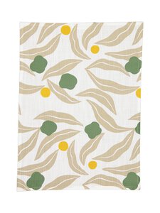 Casa Stockmann - Köögirätik Nora - SAND/SOFT WHITE/GREEN/YELLOW | Stockmann