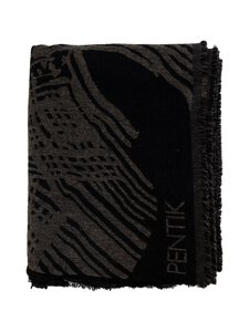 Pentik - Hiillos-torkkupeitto - BLACK | Stockmann