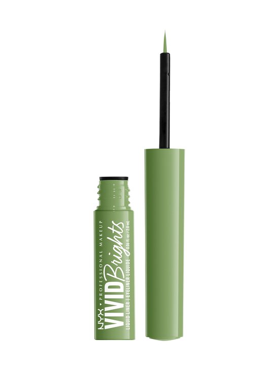 NYX Professional Makeup - Vivid Brights Liquid Liner eyeliner -silmänrajauskynä - 02 GHOSTED GREEN - photo 2 NYX Professional Makeup - Vivid Brights Liquid Liner eyeliner -silmänrajauskynä - 02 GHOSTED GREEN | Stockmann - photo 2
