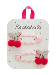Rockahula - Juukseklambrid Cherry Kiss Stripy - PINK | Stockmann
