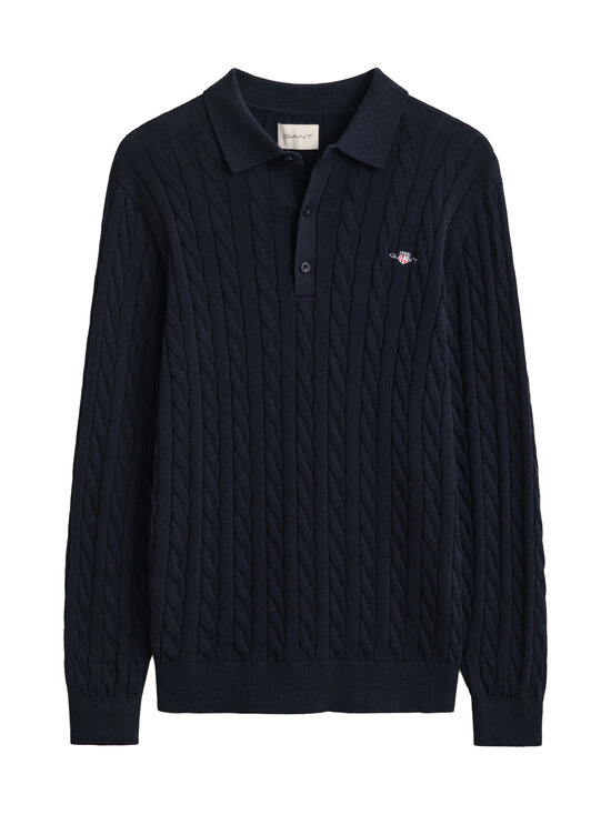 GANT - Classic-palmikkoneule - 433 EVENING BLUE | Stockmann - photo 1
