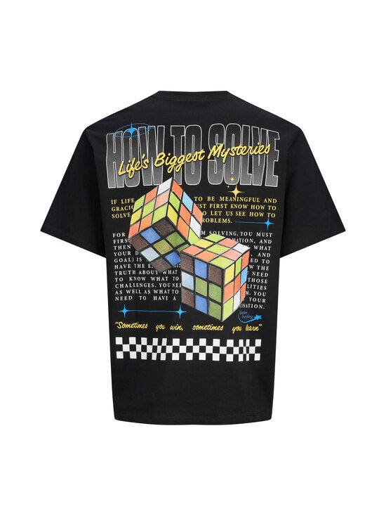Jack & Jones - JorVintage Games t-paita - BLACK PRINT:CUBE | Stockmann - photo 2