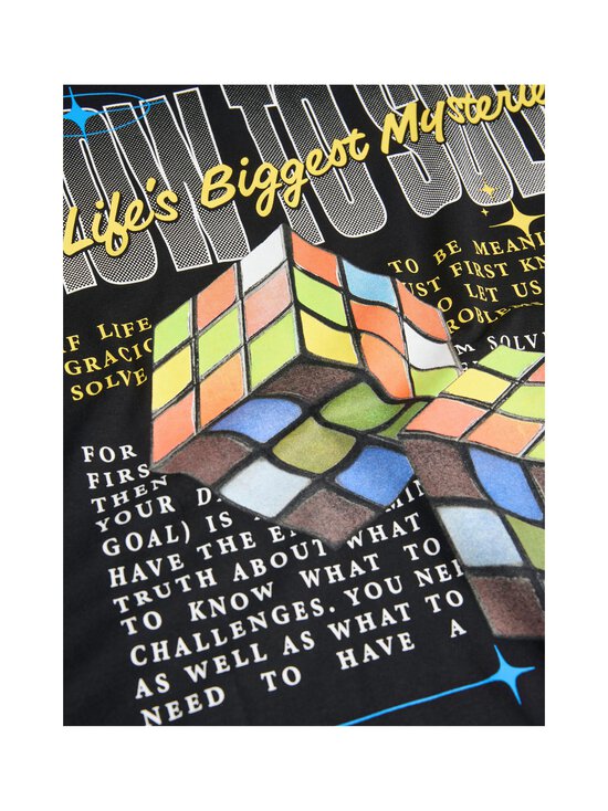 Jack & Jones - JorVintage Games t-paita - BLACK PRINT:CUBE | Stockmann - photo 4