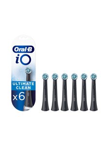 Oral-B - iO Ultimate Clean -vaihtopäät 6 kpl - BLACK | Stockmann
