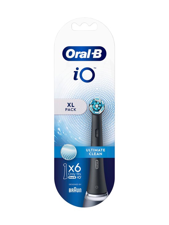 Oral-B - iO Ultimate Clean -vaihtopäät 6 kpl - BLACK - photo 2 Oral-B - iO Ultimate Clean -vaihtopäät 6 kpl - BLACK | Stockmann - photo 2