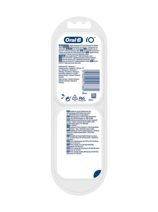 Oral-B - iO Ultimate Clean -vaihtopäät 6 kpl - BLACK - photo 3 Oral-B - iO Ultimate Clean -vaihtopäät 6 kpl - BLACK | Stockmann - photo 3