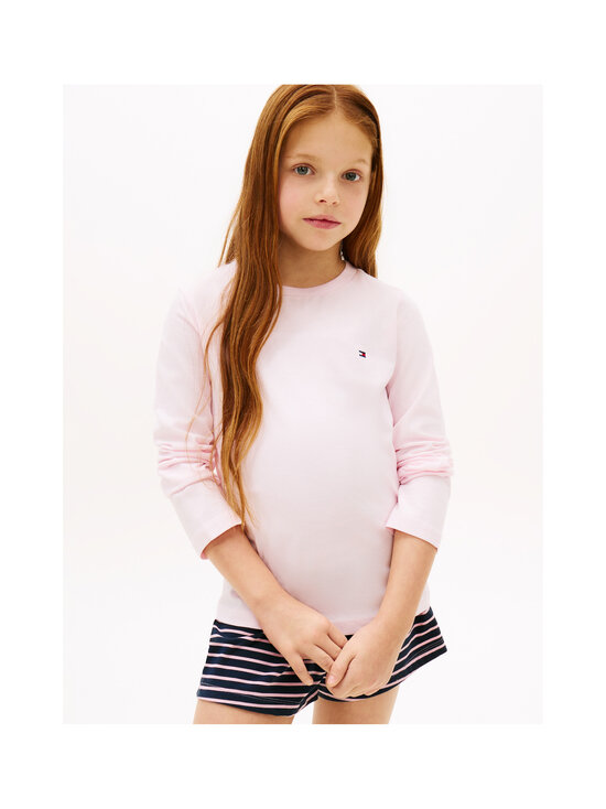 Tommy Hilfiger - Cotton t-paita 2-pack - 0VJ LIGHT PINK/WHITE | Stockmann - photo 3