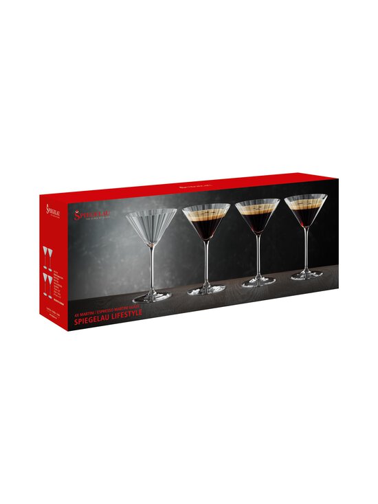 Spiegelau - Lifestyle Kokteiļu/Espresso Martini glāzes 4 gab., 220 ml - CLEAR - photo 3 Spiegelau - Lifestyle Kokteiļu/Espresso Martini glāzes 4 gab., 220 ml - CLEAR | Stockmann - photo 3