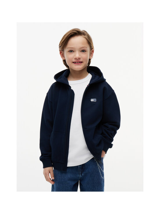 Tommy Hilfiger - Tonal Flag Zip -hupparitakki - C1G DARK NIGHT NAVY | Stockmann - photo 2