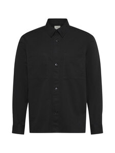 Calvin Klein Menswear - Garment Wash Twill -päällyspaita - UB1 BLACK | Stockmann