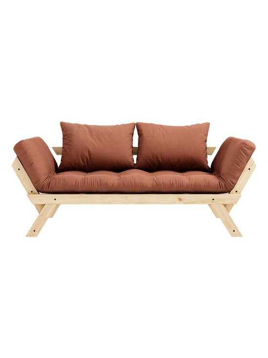 Karup - Bebop-futonsohva clay brown / mänty L 180 cm - BROWN | Stockmann - photo 1