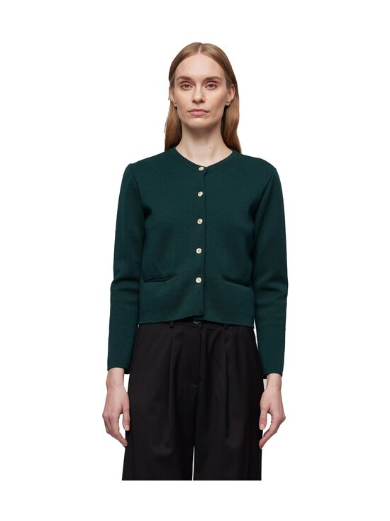 Gauhar Helsinki - Short Merino -neuletakki - GREEN | Stockmann - photo 1