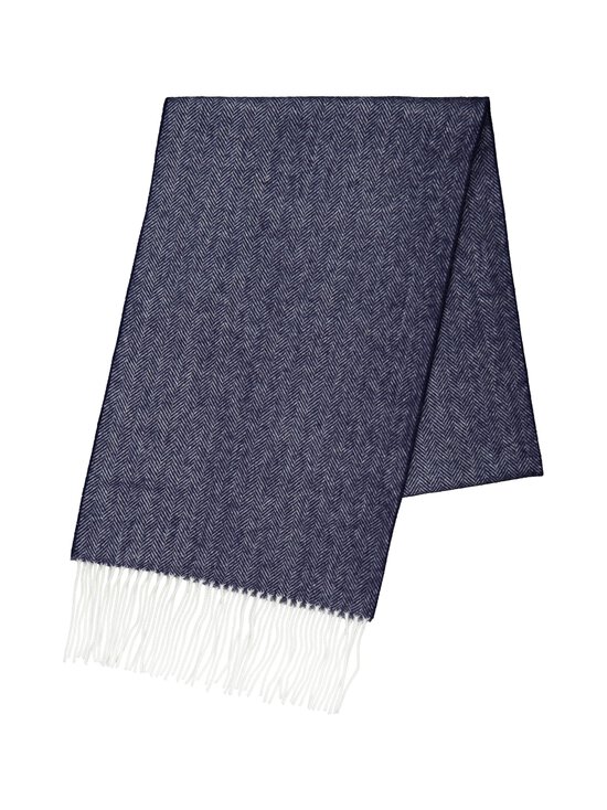 Stockholm Kravatt - Herringbone Wool -kaulaliina 30 x 200 cm - 1NAVY | Stockmann - photo 1