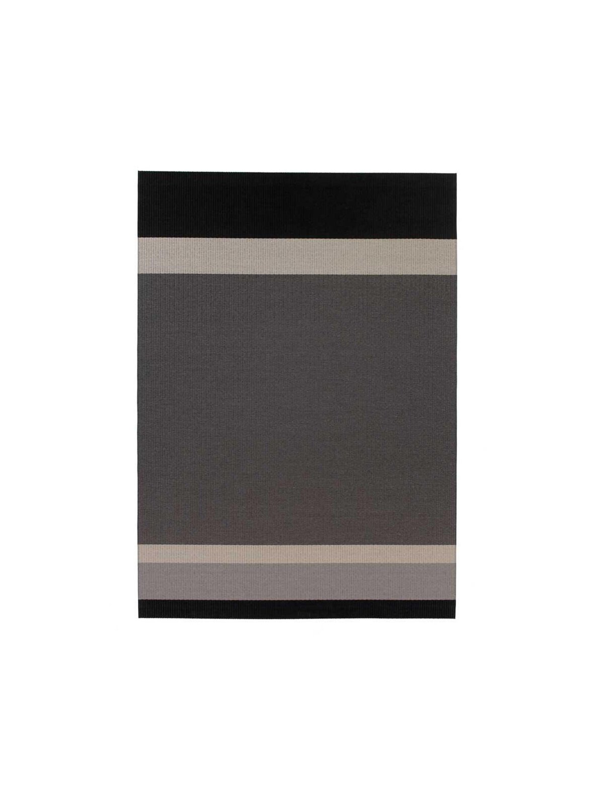 Panorama-matto black-light grey 170 x 240 cm
