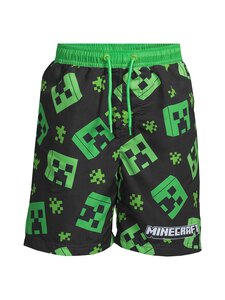MINECRAFT - Minecraft-uimashortsit - BLACK/GREEN | Stockmann