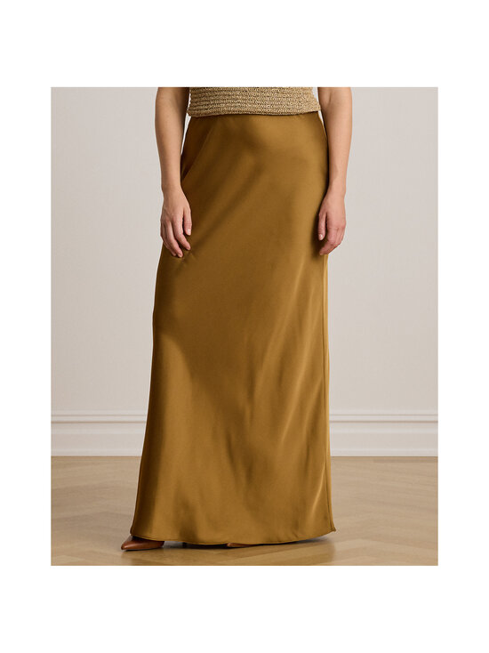Lauren Ralph Lauren - A-Line-satiinihame - 005 TOBACCO BRONZE | Stockmann - photo 5