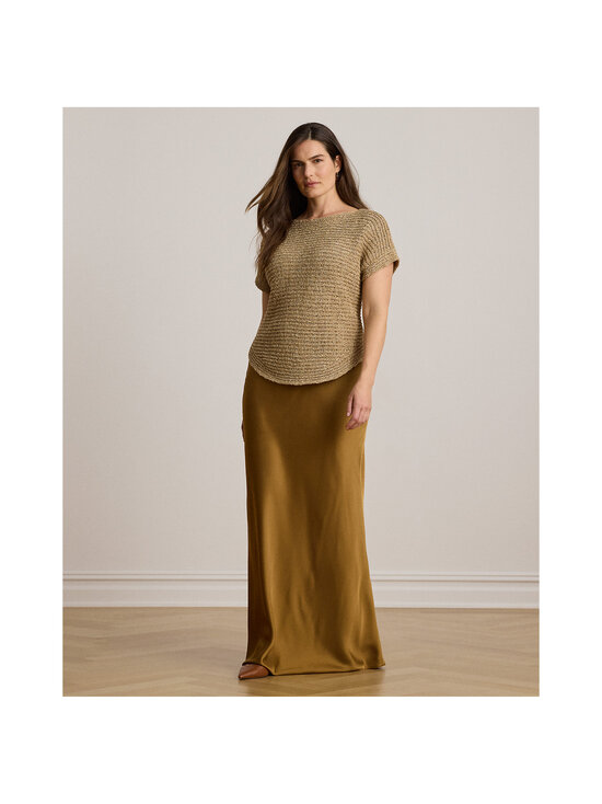Lauren Ralph Lauren - A-Line-satiinihame - 005 TOBACCO BRONZE | Stockmann - photo 7