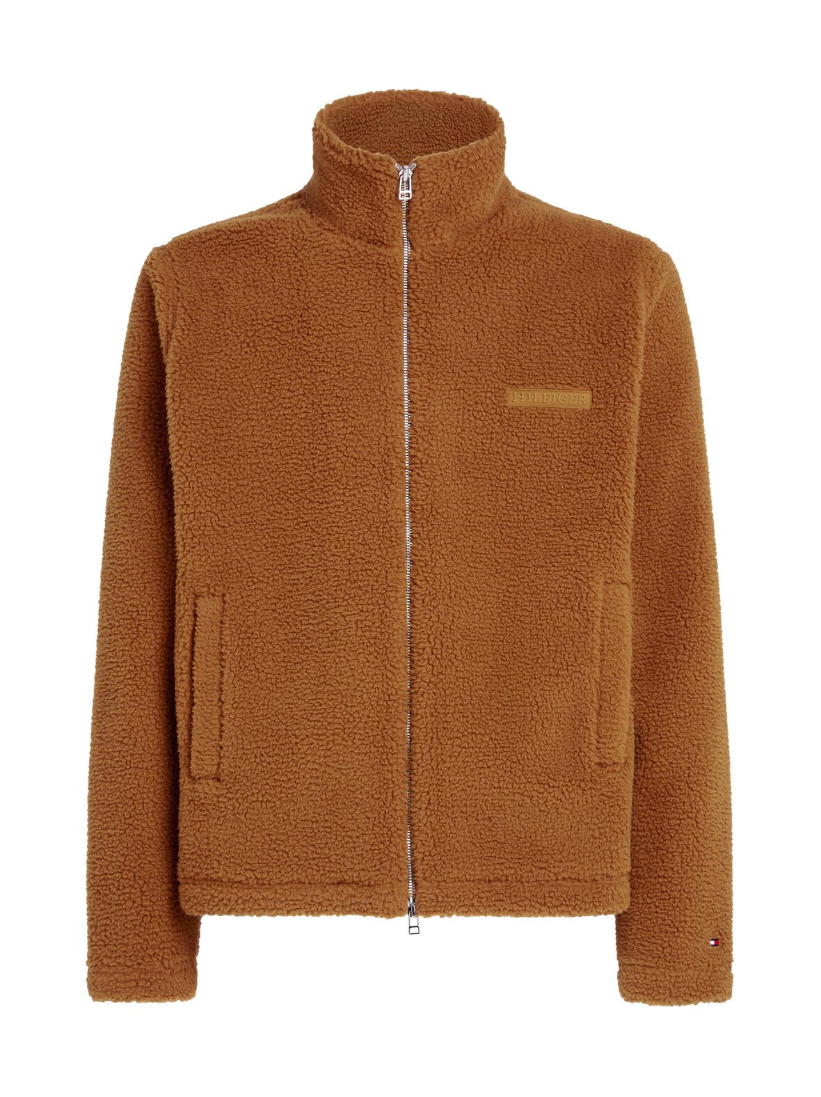 Tommy Hilfiger Monotype textured fleece -takki