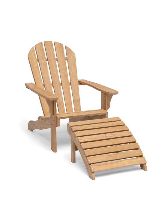 Hillerstorp - Tennessee Deck -lepotuoli ja jalkatuki - TEAK | Stockmann - photo 1