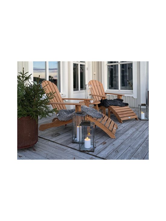 Hillerstorp - Tennessee Deck -lepotuoli ja jalkatuki - TEAK | Stockmann - photo 2