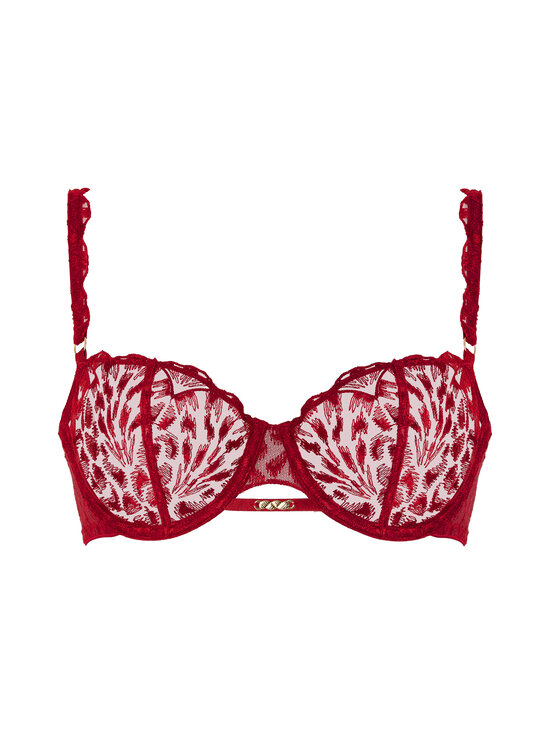 Aubade - Crazy In Love Falf-Cup -kaarituelliset rintaliivit - RED DELIGHT | Stockmann - photo 1