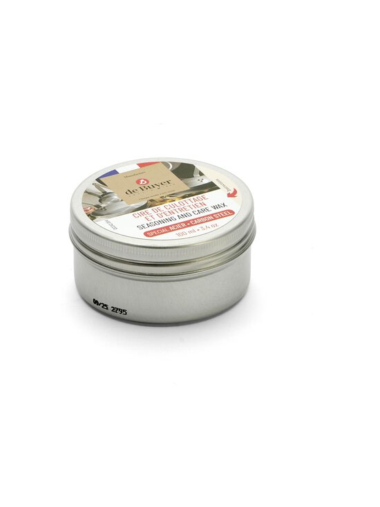 De Buyer - Seasoning Wax- hoitovaha hiiliteräspannuille 100 ml - STEEL | Stockmann - photo 1