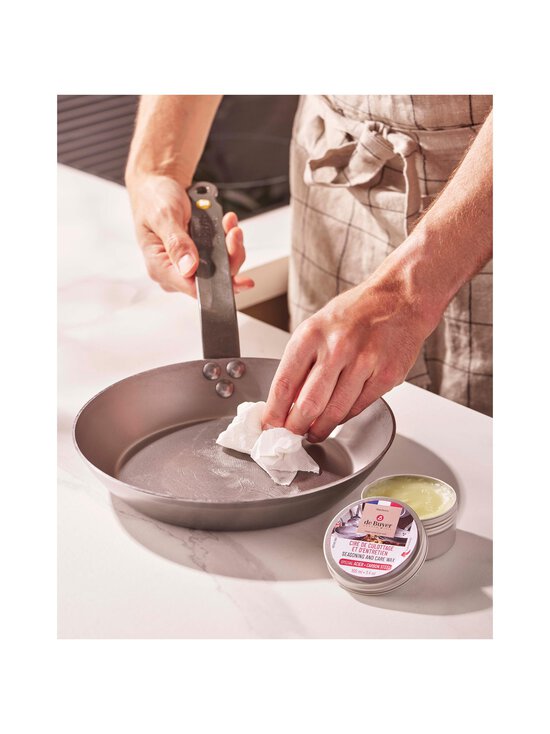 De Buyer - Seasoning Wax- hoitovaha hiiliteräspannuille 100 ml - STEEL | Stockmann - photo 3