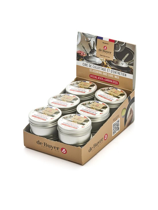 De Buyer - Seasoning Wax- hoitovaha hiiliteräspannuille 100 ml - STEEL | Stockmann - photo 6
