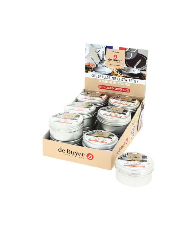 De Buyer - Seasoning Wax- hoitovaha hiiliteräspannuille 100 ml - STEEL | Stockmann - photo 7