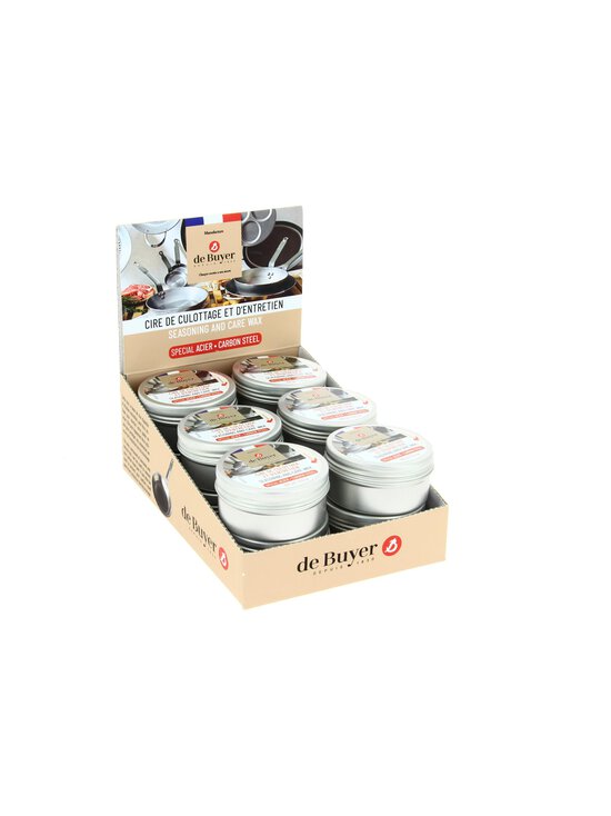 De Buyer - Seasoning Wax- hoitovaha hiiliteräspannuille 100 ml - STEEL | Stockmann - photo 8