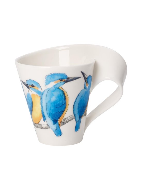 Villeroy & Boch - New Wave Caffè King Fisher -muki 0,35 l - VALKOINEN/SININEN - photo 1 Villeroy & Boch - New Wave Caffè King Fisher -muki 0,35 l - VALKOINEN/SININEN | Stockmann - photo 1