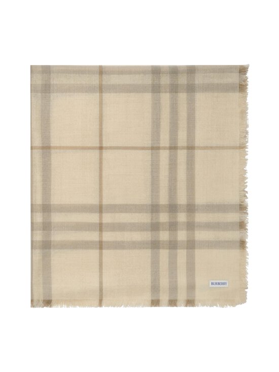Burberry - Medium Check - villa-silkkihuivi - C5732 SESAME BEIGE CHECK | Stockmann - photo 1