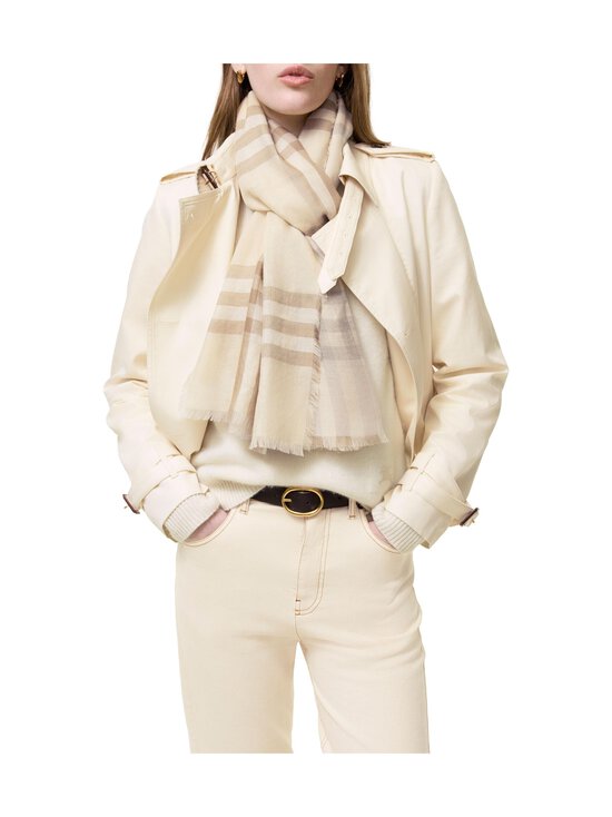Burberry - Medium Check - villa-silkkihuivi - C5732 SESAME BEIGE CHECK | Stockmann - photo 3