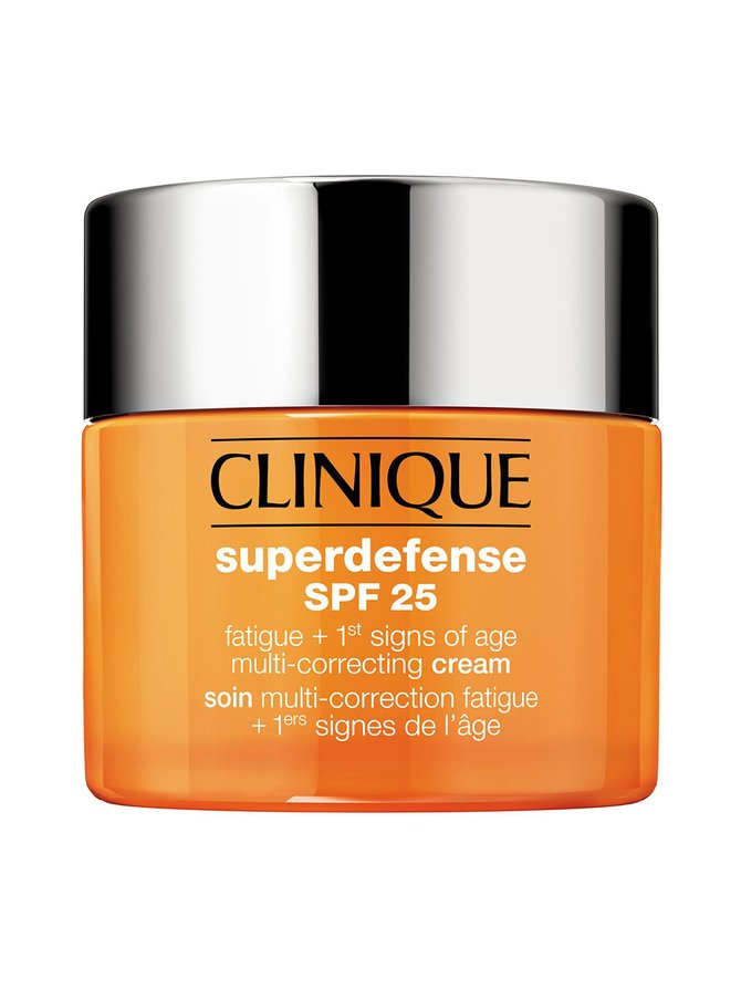 Clinique - Superdefense Spf 25 Fatigue Multi-correcting Face Cream, Dry To Combination Skin-päivävoide 50 Ml