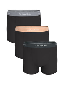 Calvin Klein Underwear - Relaxed Dart bokseršorti, 3 gab. - 3ZK BLACK W/ DARKEST SPRUCE WB/ BLACK W | Stockmann