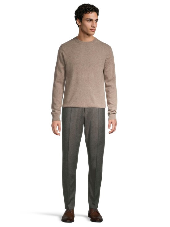 ESSENTIALS by Stockmann - Seamus-kashmirneulepaita - TAUPE MEL. NO.50 | Stockmann - photo 2