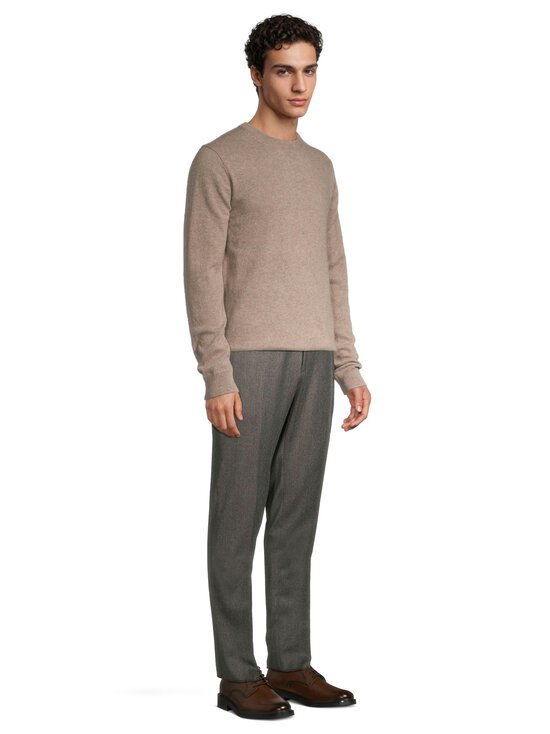ESSENTIALS by Stockmann - Seamus-kashmirneulepaita - TAUPE MEL. NO.50 | Stockmann - photo 4