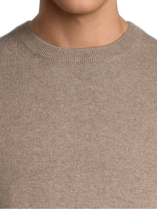 ESSENTIALS by Stockmann - Seamus-kashmirneulepaita - TAUPE MEL. NO.50 | Stockmann - photo 5