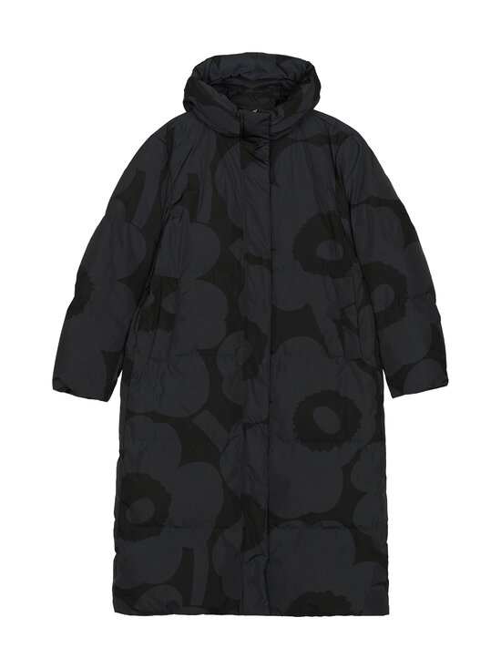 Marimekko - Taiottu Unikko -untuvatakki - 990 BLACK, DARK GREY | Stockmann - photo 1