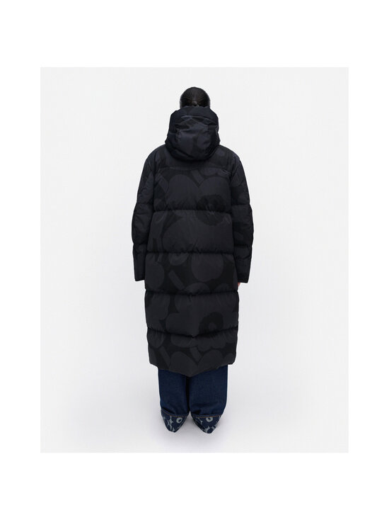 Marimekko - Taiottu Unikko -untuvatakki - 990 BLACK, DARK GREY | Stockmann - photo 5
