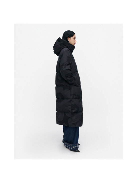 Marimekko - Taiottu Unikko -untuvatakki - 990 BLACK, DARK GREY | Stockmann - photo 6