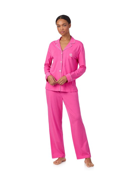Lauren Ralph Lauren - Notch Collar -pyjama 2-osainen - 650 PINK | Stockmann - photo 2