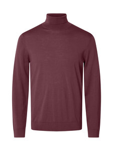 Selected - Kudum SlmTray Merino - TAWNY PORT | Stockmann