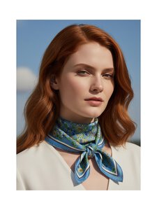 Marc O'Polo - Huivi - 4929 MEDIUM BLUE_MULTI_02 | Stockmann